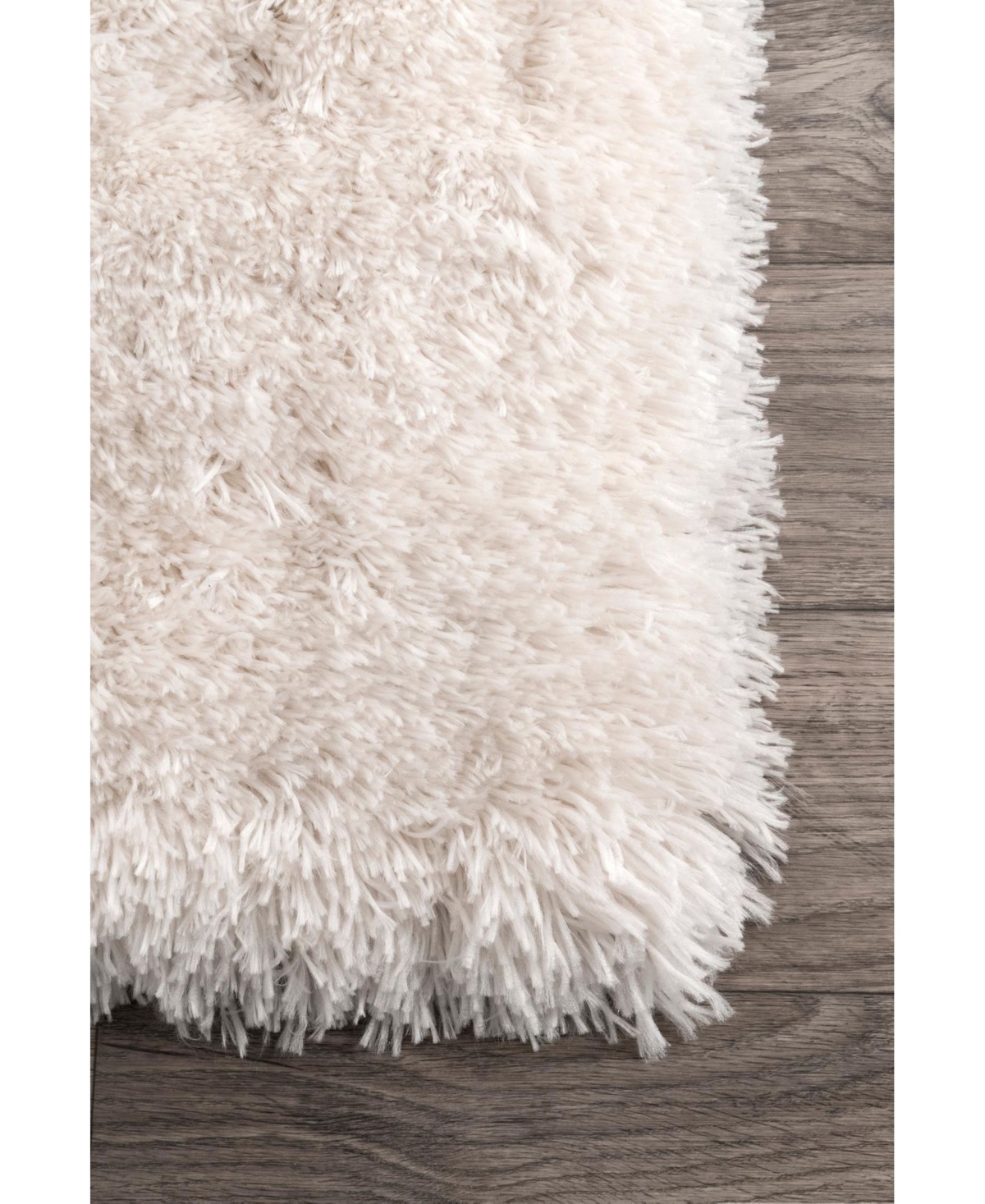 nuLoom Kristan AWVE16BArea Rug - Ivory