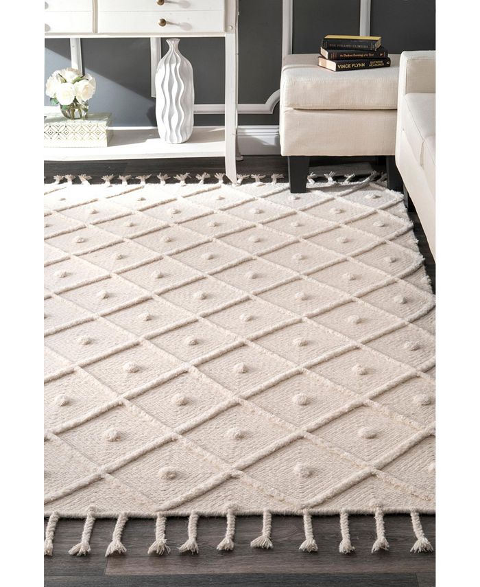 nuLoom Jinny APPE01A Ivory 7'6