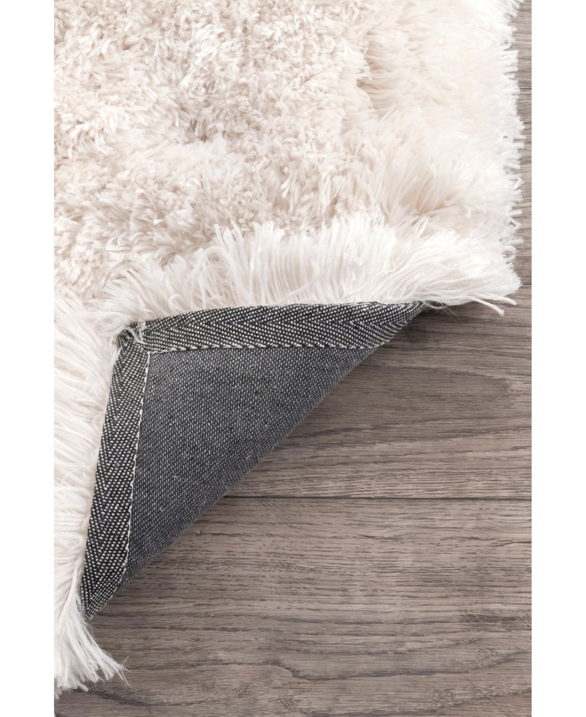 nuLoom Kristan AWVE16BArea Rug - Ivory