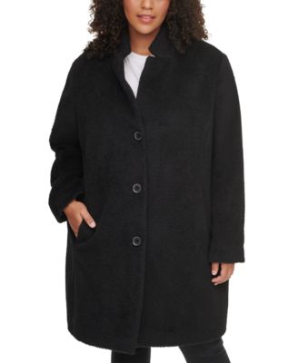 plus size coats at macys
