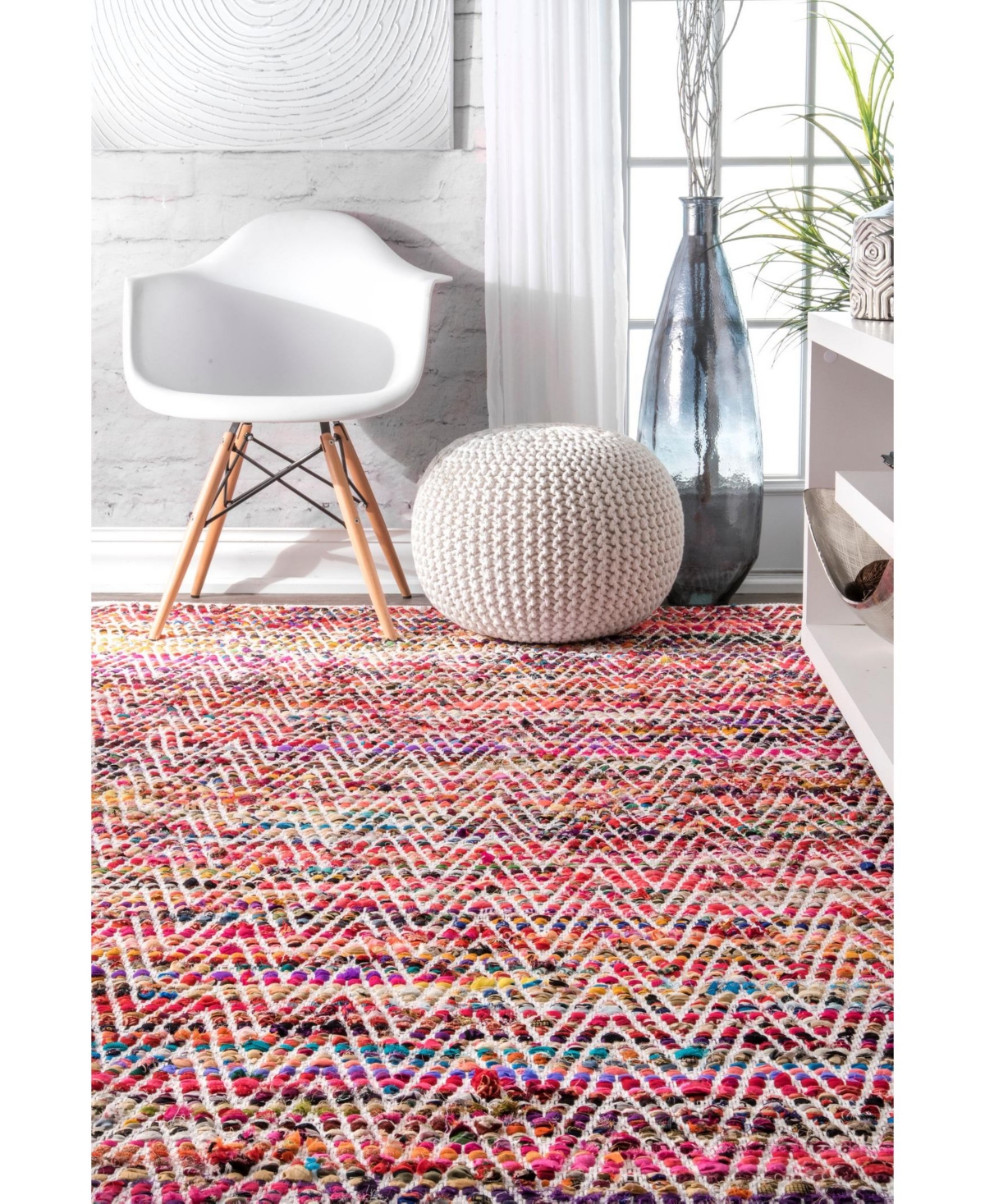 nuLoom Rochell VIAG01AArea Rug - Pink
