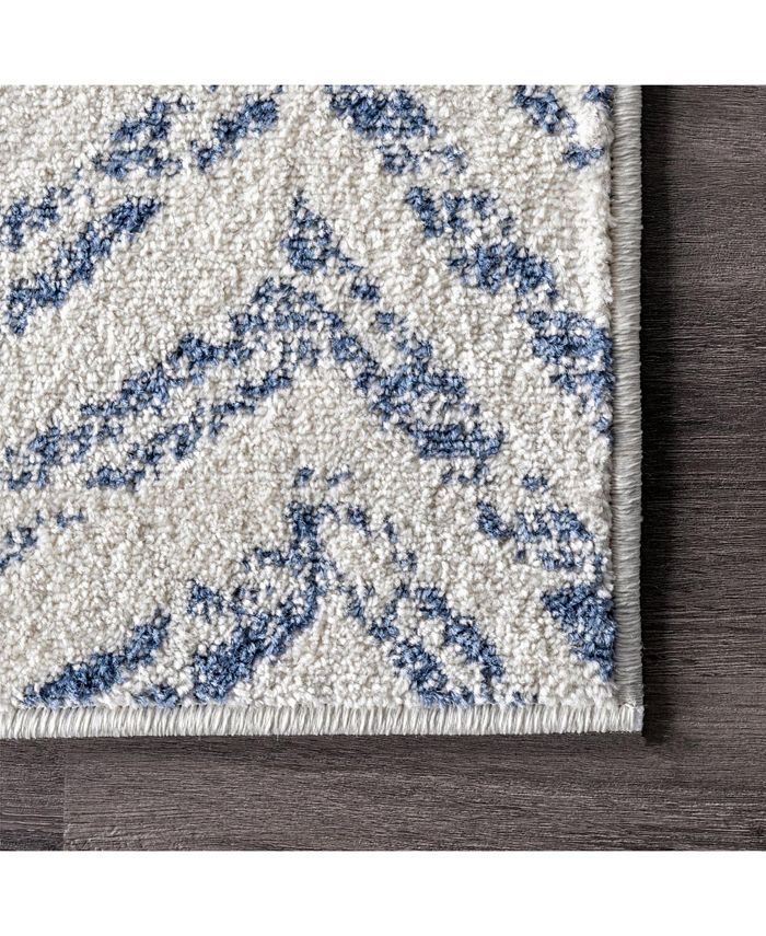 nuLoom Rosanne RZBD94A Blue 8' x 10' Area Rug Macy's