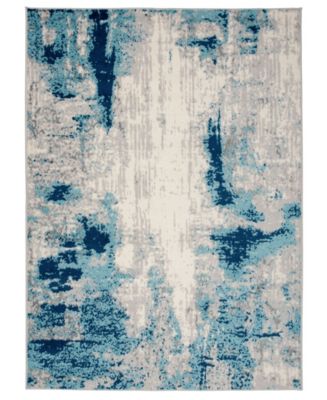 Main Street Rugs Ortho 235 Blue 3'3