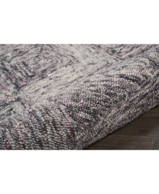Interlock LNK01 Gray 8' x 10'6" Area Rug