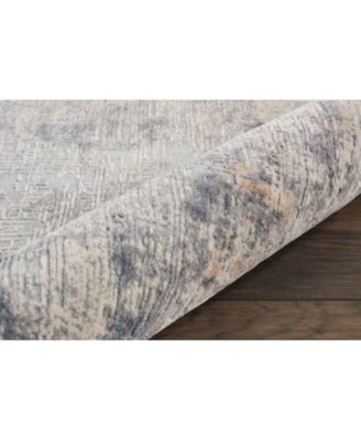 Rustic Textures RUS01 Gray and Beige Rug