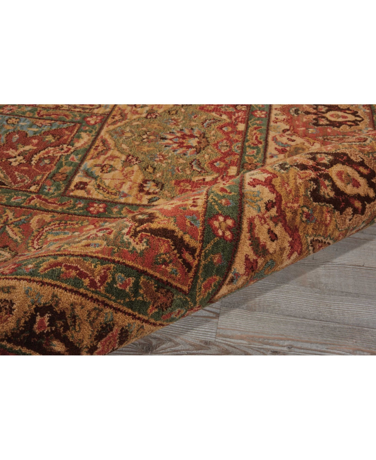 Nourison Home Living Treasures LI02 Multi 7'6" x 9'6" Area Rug