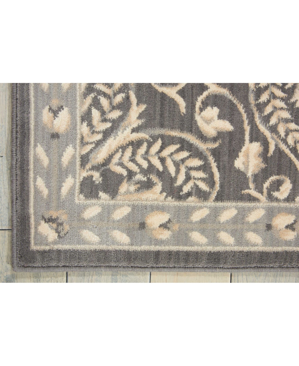 Nourison Home Riviera RI01Rug - Charcoal
