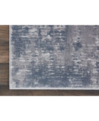 Rustic Textures RUS05 Gray Rug