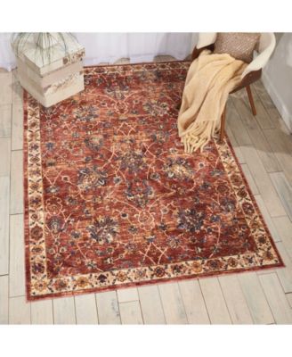 CLOSEOUT! Lagos LAG04 Beige 7'10" x 9'10" Area Rug
