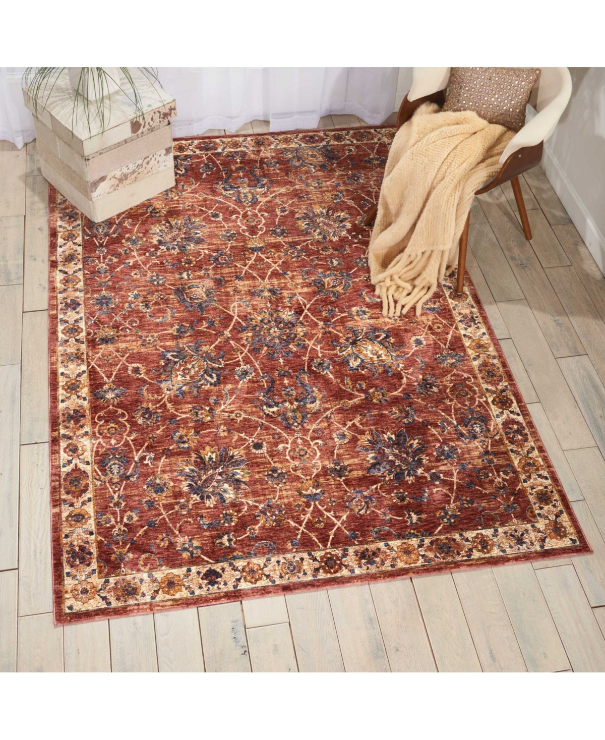 Nourison Home Lagos LAG02Area Rug - Brick