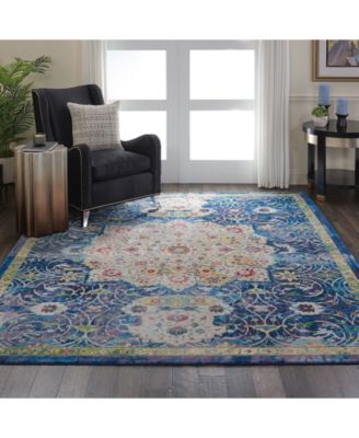 Ankara Global ANR03 Blue Rug