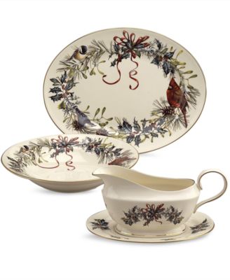 Winter Greetings Dinner Plate