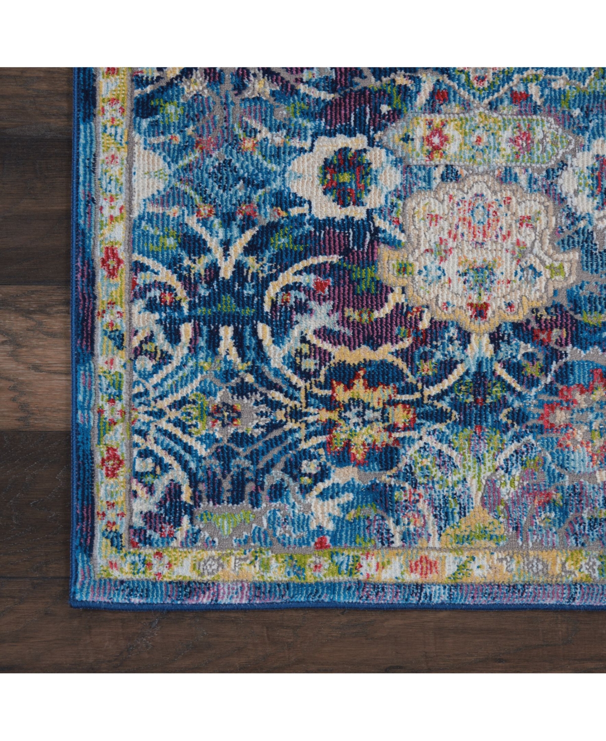 Nourison Home Ankara Global ANR03Runner Rug - Blue
