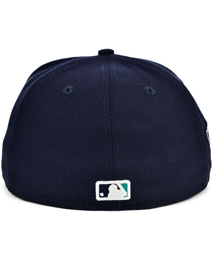 New Era Seattle Mariners Jackie Robinson 50th Patch 59FIFTYFITTED Cap