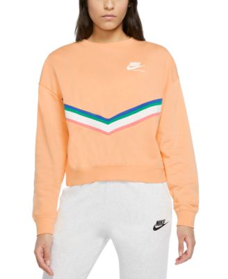 nike nsw heritage sweatshirt