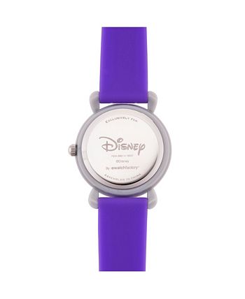 ewatchfactory - Disney Frozen 2 Elsa Girl's Gray Plastic Time Teacher Watch 32mm