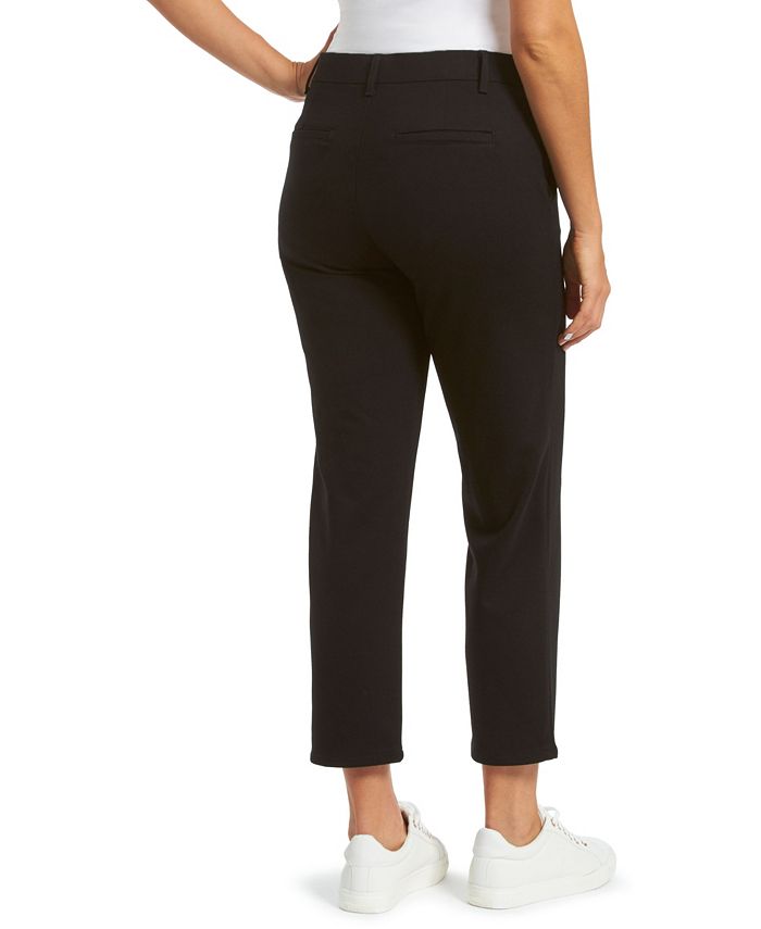 Gloria Vanderbilt Women's Pull On Crop Ponte Pant & Reviews - Pants ...