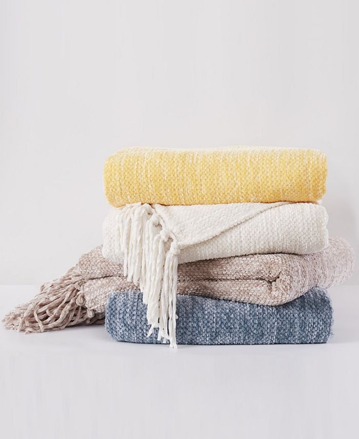 Vince Camuto Chenille Throw & Reviews Blankets & Throws Bed & Bath