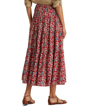 Lauren Ralph Lauren Petite Peasant Skirt Macy s
