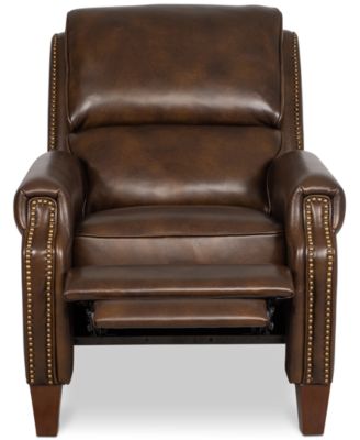Arianlee Leather Push Back Recliner, Created for Macy's