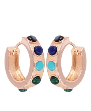 image of T Tahari Spring Romance Huggie Hoop Earring