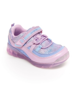 image of Stride Rite Toddler Girls M2P Lighted Burst Lighted Athletic Shoe