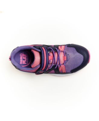 Tênis Infantil Menina Stride Rite M2P Journey 3.0 - Brilho Prateado | Tamanho 21