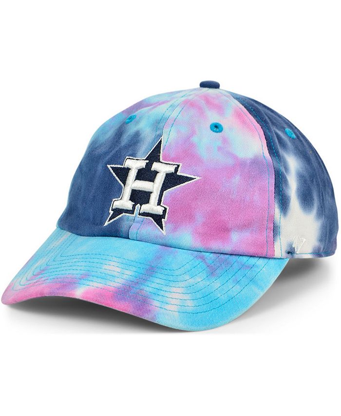 47 Brand Women's Houston Astros Tie Dye Adjustable Cap - Macy's
