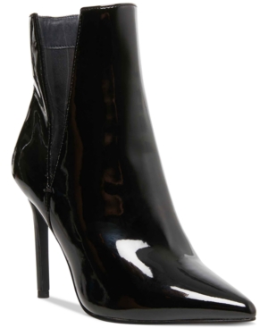 image of Madden Girl Josss Patent Stiletto Booties
