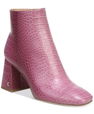 Kate Square-Toe Booties Women's Shoes 
