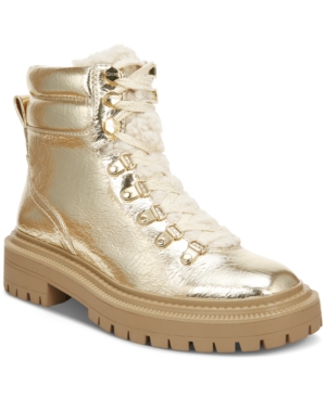 Circus by Sam Edelman Women's Flora Cold Weather Lug Sole Hiker Booties Women's Shoes