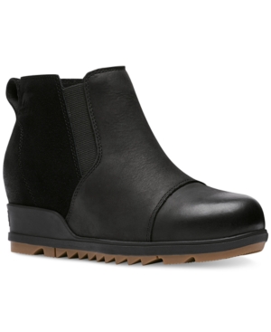 image of Sorel Women-s Evie Lug Sole Pull-On Booties Women-s Shoes