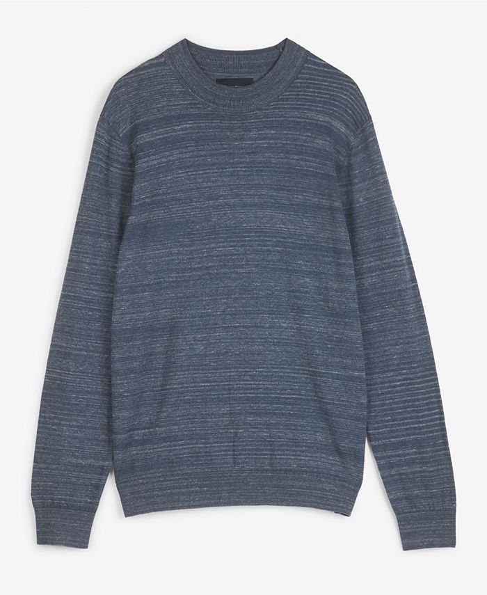 Lucky Brand Men's Spacedye Welterweight Crewneck Sweater - Macy's