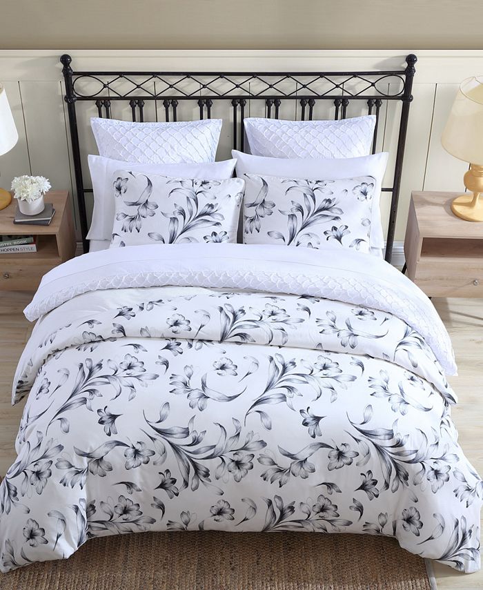Stone Cottage Kentville Floral Full/Queen 3 Piece Comforter Set Macy's