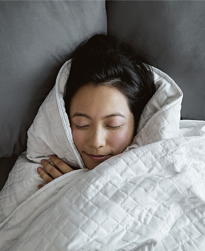 Gravity Cooling Zippered Weighted Blanket, 15lb & Reviews Blankets