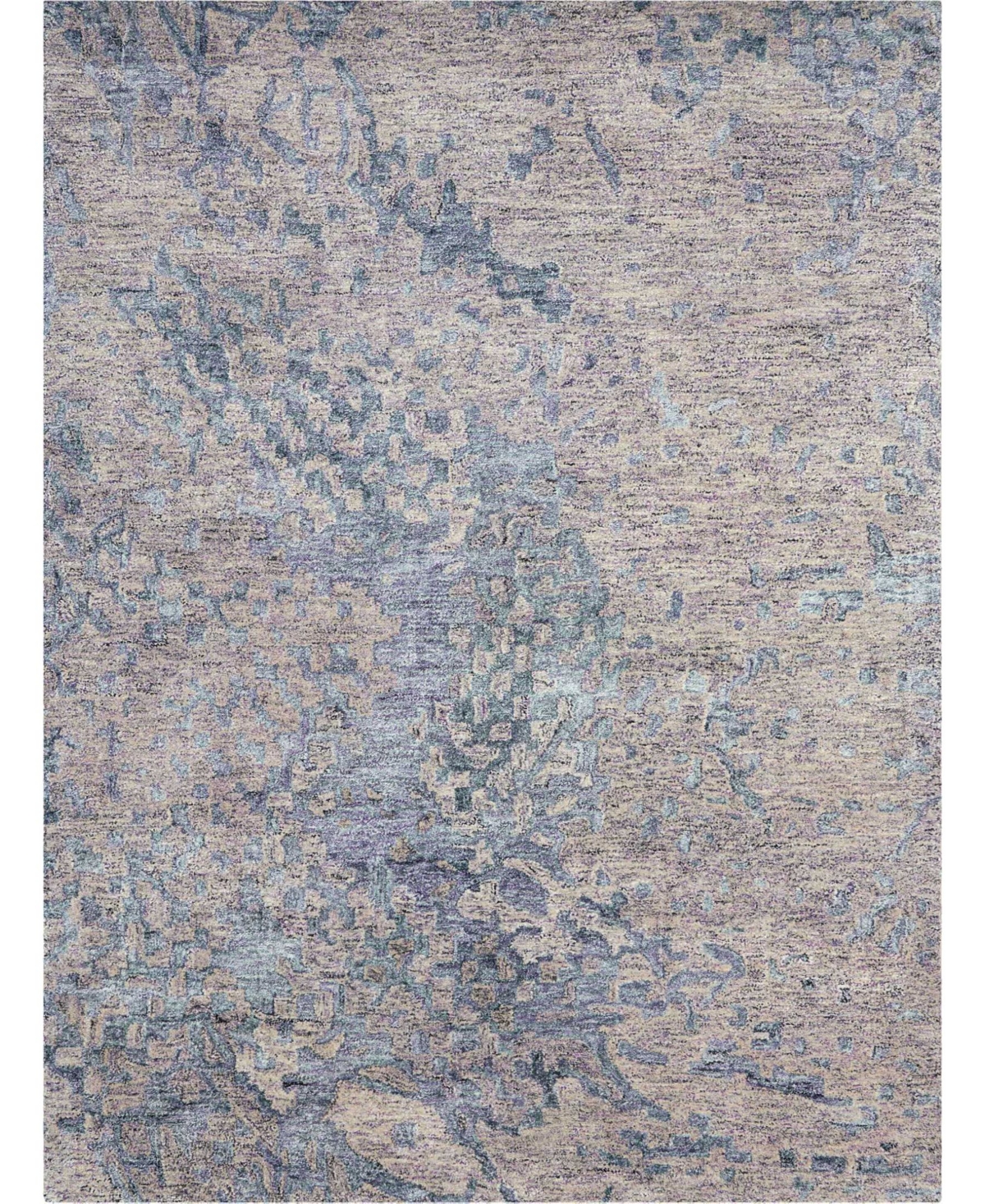 Nourison Home Gemstone GEM05 Sapphire 7'9in x 9'9in Area Rug - Sapphire