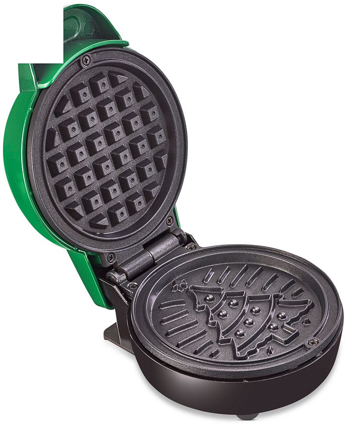 Bella Mini Waffle Maker, Christmas Tree Green Macy's