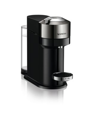 Vertuo Next Deluxe Coffee and Espresso Machine by Breville, Dark Chrome with Aeroccino Milk Frother