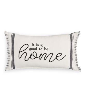 it's so good to be home pillow