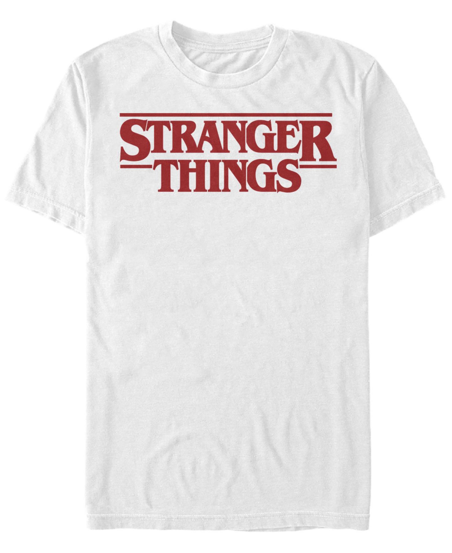 Мужская футболка Fifth Sun Stranger Things Solid Logo Left Chest Short Sleeve, цвет: Чёрный — фото 2