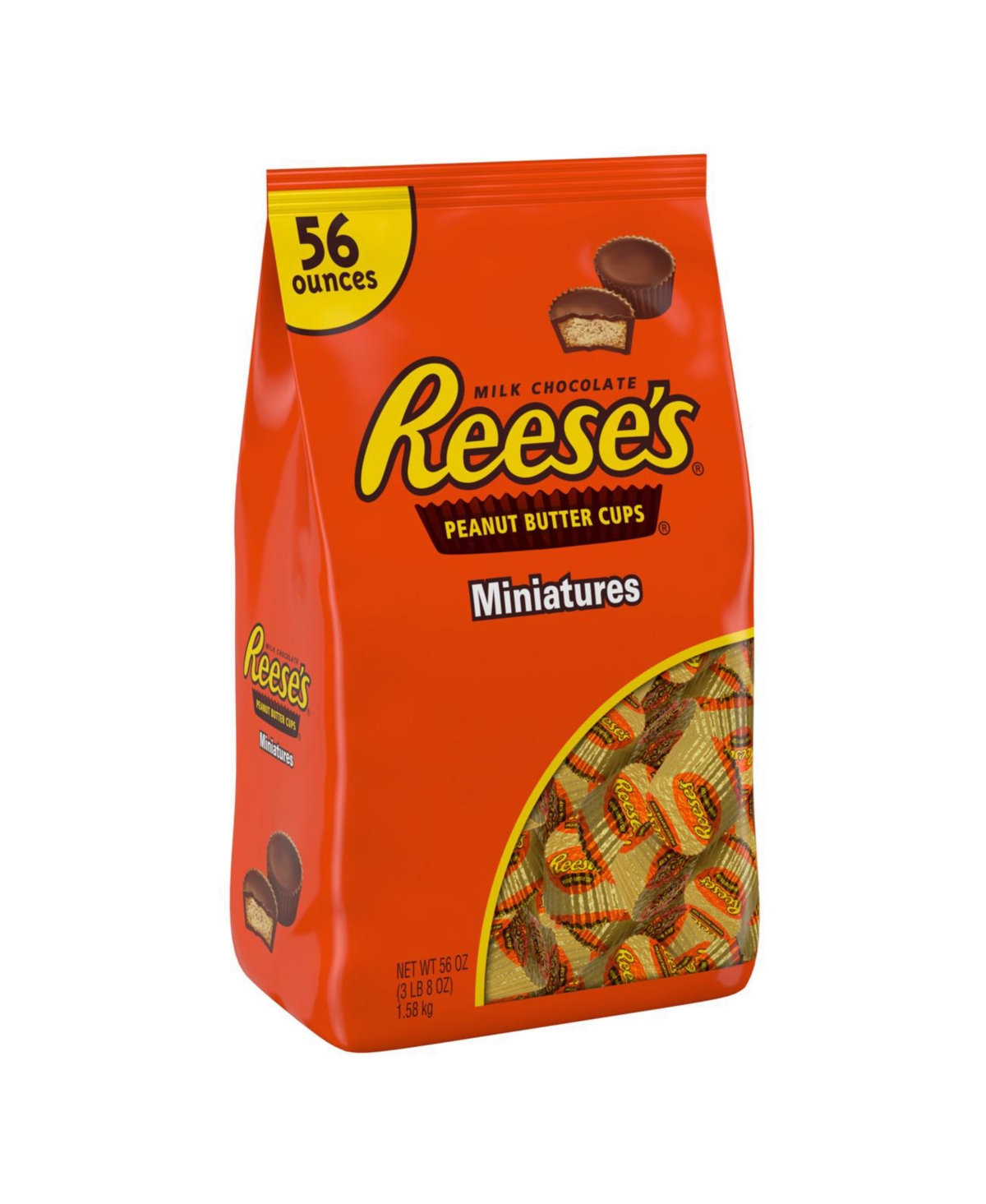 UPC 034000449248 product image for Reese's Peanut Butter Cups Miniatures, 56 oz | upcitemdb.com