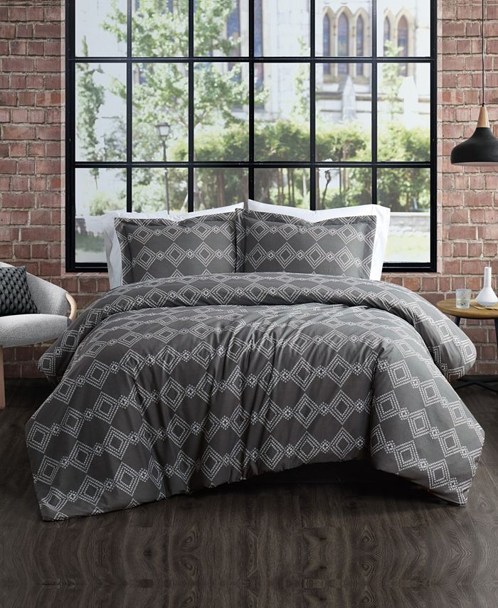 Brooklyn Loom Nina 3 Piece Comforter Set, Full/Queen & Reviews ...