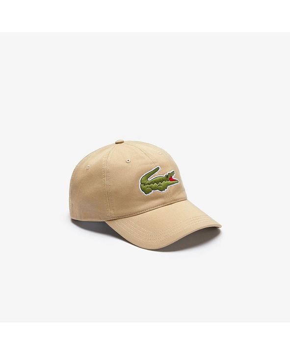 Lacoste Men's Signature Big Croc Logo Cap & Reviews - Hats, Gloves ...