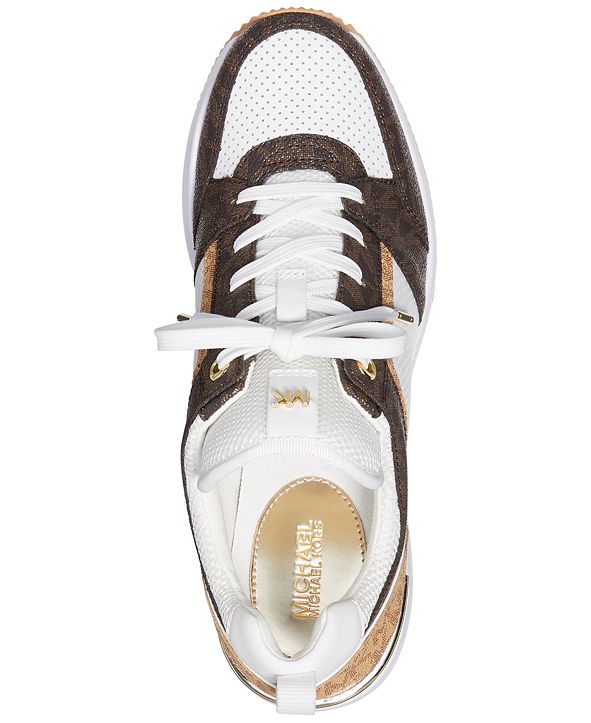 michael michael kors georgie trainer extreme sneakers