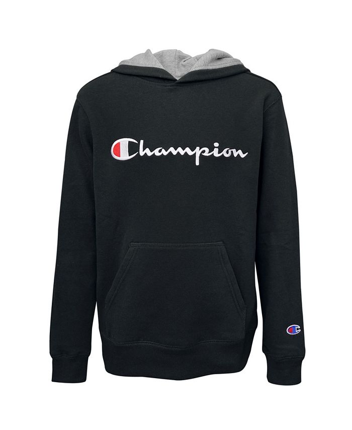 trompet Forstyrrelse operatør Champion Big Boys Embroidered Signature Hoodie & Reviews - Sweaters - Kids  - Macy's