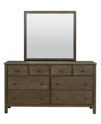 Furniture Parker Mocha 8-Drawer Dresser, Created for Macy's