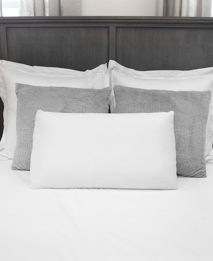 EcoPEDIC Natural Talalay Latex Bed Pillow, Jumbo Macy's