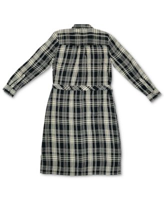 macys plaid dress