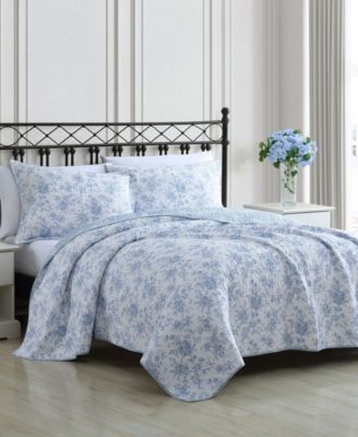 Walled Garden Reversible 2 Piece Quilt Set, Twin