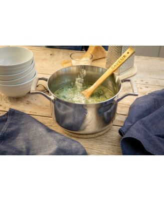 SAVEUR SELECTS Voyage Series Tri-Ply Stainless Steel 10-Pc. Cookware Set